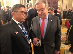 Pesan Sekjen PBB untuk Jokowi di Jamuan Makan Malam Raja Spanyol