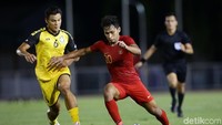 Saddil Ramdani, Witan Sulaeman, Osvaldo, Andy Setyo, dan Egy Maulana pencetak golnya.
