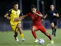 Saddil Ramdani, Witan Sulaeman, Osvaldo, Andy Setyo, dan Egy Maulana pencetak golnya.