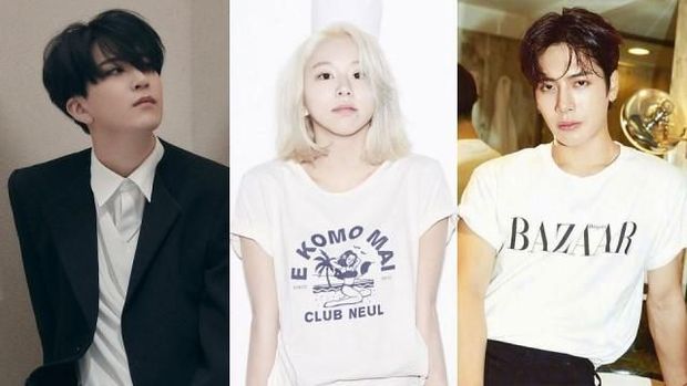 Chaeyoung TWICE, Jackson dan Youngjae GOT7