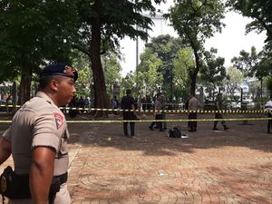 Kawasan Wisata Monas Sudah Dibuka Lagi