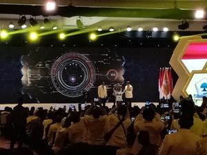 Jaga Stabilitas Nasional, Jokowi Minta Golkar Jangan Sampai Pecah