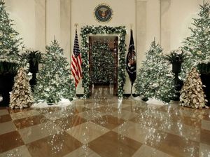 Melongok Dekorasi Natal 2019 di Gedung Putih Karya Melania Trump
