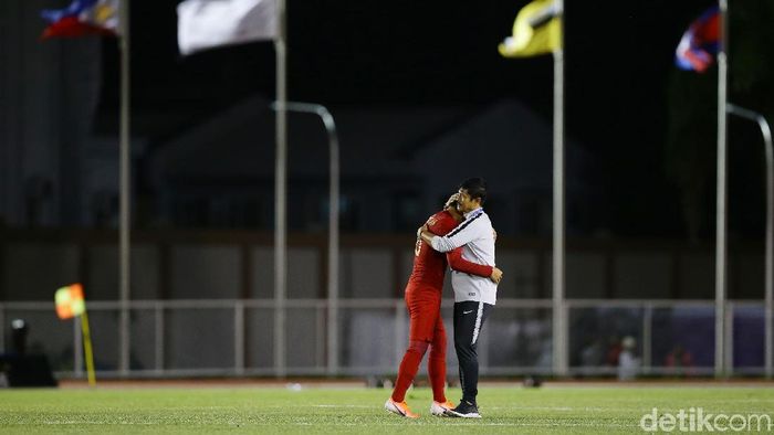 Indra Sjafri menilai Timnas Indonesia U-22 bisa menang lebih besar lagi atas Brunei Darussalam. (Foto: Grandyos Zafna/detikcom) Indra Sjafri menilai Timnas Indonesia U-22 bisa menang lebih besar lagi atas Brunei Darussalam. (Foto: Grandyos Zafna/detikcom)