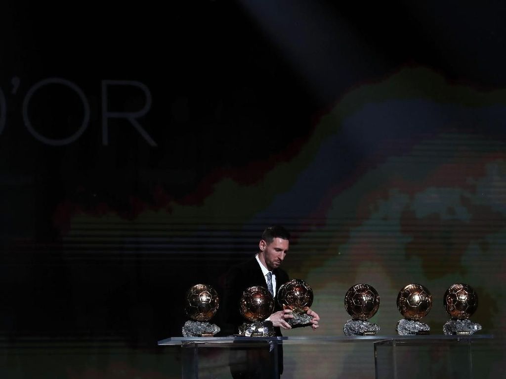 Trofi Ballon dOr Sempat Disamai Ronaldo, Messi pun Frustrasi