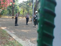 Polisi Cek Asal Granat Asap yang Meledak di Monas
