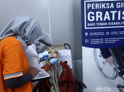Asyik! Teman-teman Difabel Bisa Periksa Gigi Gratis di Stasiun MRT