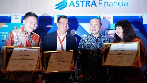 Group Astra Raih 3 Penghargaan Marketeer Of The Year 2019