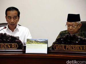 Jokowi Bahas Pengelolaan Cadangan Beras