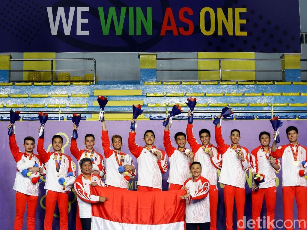 5 Fakta Setelah Indonesia Segel Emas Bulutangkis Beregu Putra SEA Games 5 Fakta Setelah Indonesia Segel Emas Bulutangkis Beregu Putra SEA Games