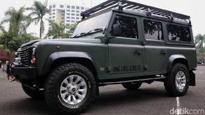 Garang! Land Rover Defender Sang Jenderal