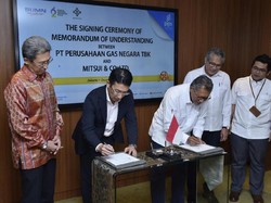 PGN dan MITSUI Kerja Sama Pengembangan Infrastruktur Gas Bumi