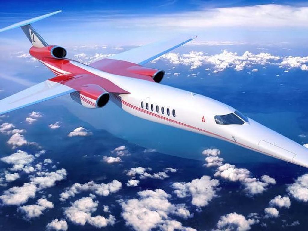 Potret Pesawat Supersonik yang akan Mengudara di 2020