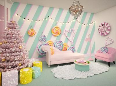 Asyik! Bisa Tidur di Kamar Penuh Permen Saat Liburan Akhir Tahun