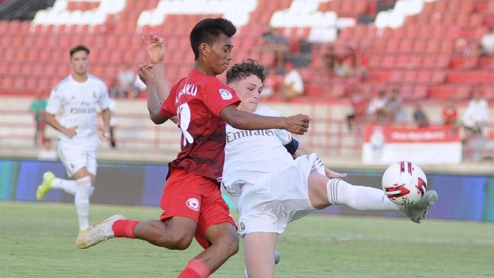 Indonesia U-20 kalah 4-5 dari Real Madrid di U-20 International Cup 2019 (ANTARA FOTO/Fikri Yusuf) Indonesia U-20 kalah 4-5 dari Real Madrid di U-20 International Cup 2019 (ANTARA FOTO/Fikri Yusuf)