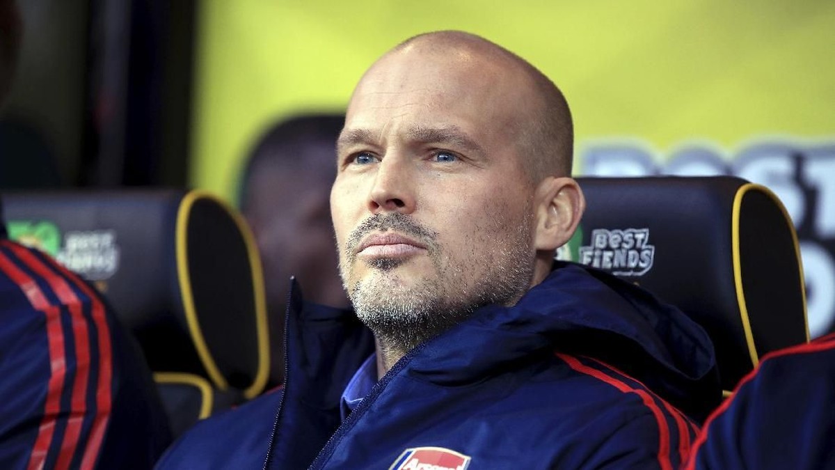 Freddie Ljungberg yakin Arsenal bisa empat besar. (Foto: Adam Davy/PA via AP)