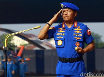 Kapolri Idham Azis Pimpin HUT ke-69 Korpolairud