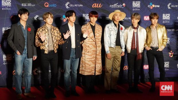 BTS memenangkan Album of the Year di MAMA 2019.