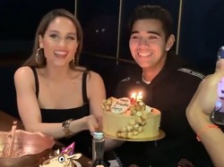 Diberi Kejutan Ultah ke-25, Aero Aswar Diminta Cium Cinta Laura