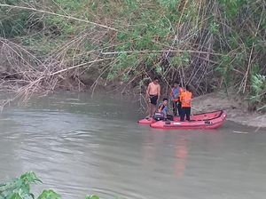 Bocah Kelas 6 SD Tenggelam di Sungai Serang Grobogan