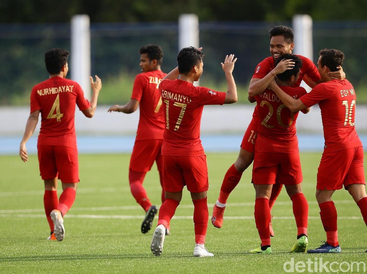 Timnas Indonesia mempunyai kesempatan memperbaiki rekor di semifinal SEA Games 2019. (Foto: Grandyos Zafna/detikcom)