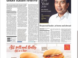 Pujian dan Tantangan ke Jokowi Asian of The Year
