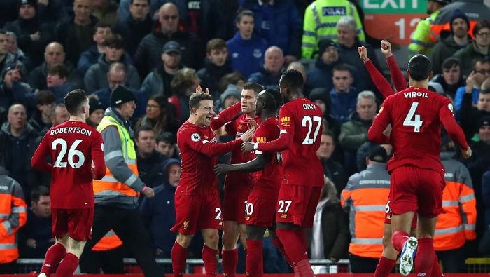 Liverpool sudah 32 laga tak terkalahkan di Liga Inggris (Clive Brunskill/Getty Images) Liverpool sudah 32 laga tak terkalahkan di Liga Inggris (Clive Brunskill/Getty Images)