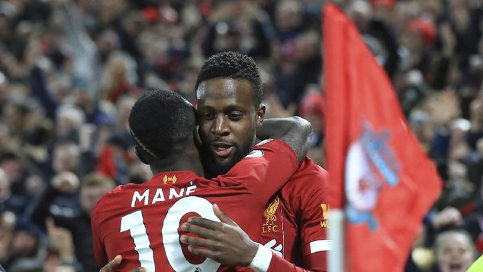 Liverpool ungguli Everton 4-2 di babak pertama (AP Photo/Jon Super) Liverpool ungguli Everton 4-2 di babak pertama (AP Photo/Jon Super)