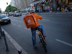 Antar Makanan Pakai Sepeda, Driver Ojol Sukses Turun Berat Badan 30 Kg