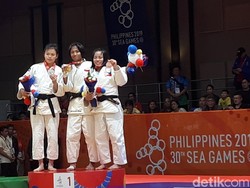 Judoka Ni Kadek Persembahkan Emas untuk Orang Tuanya