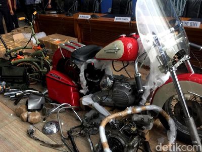 Ini Penampakan Harley dan Brompton yang Diangkut Garuda