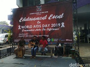 Pengamen Inisiatif Gelar Sosialisasi dan Tes HIV di Terminal Ciamis