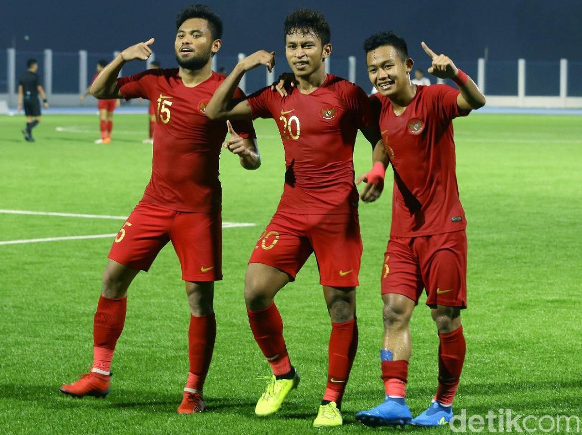 Timnas Indonesia U-22 sengit melawan Myanmar sejak 2001. (Foto: Grandyos Zafna/detikcom)