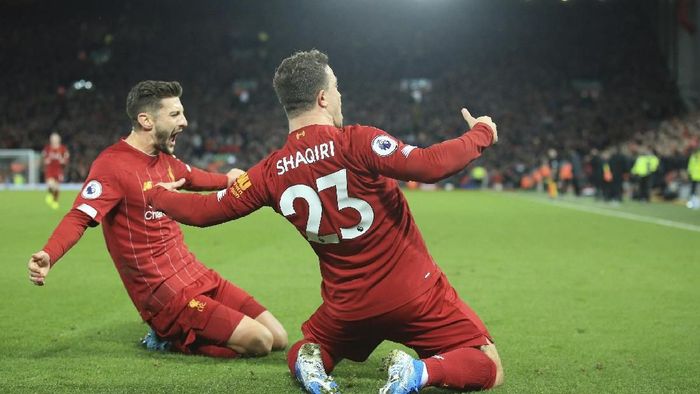 Dua pemain pelapis Liverpool, Shaqiri dan Lallanan, tampil oke saat menhadapi Liverpool (AP Photo/Jon Supe) Dua pemain pelapis Liverpool, Shaqiri dan Lallanan, tampil oke saat menhadapi Liverpool (AP Photo/Jon Supe)