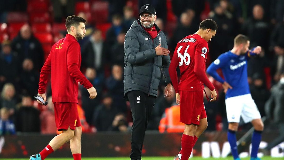 Manajer Liverpool Juergen Klopp tidak tertarik dengan rekor timnya. (Foto: Clive Brunskill / Getty Images)