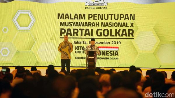 Airlangga Jadi Ketum Lagi, Munas Golkar Resmi Ditutup