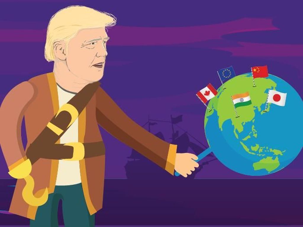 Negara yang Diajak Perang Trump Negara yang Diajak Perang Trump