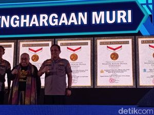 Luncurkan E-Tilang hingga E-Drives, Kapolri-Kapolda Metro Raih Rekor Muri