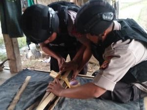 Petani Temukan 2 Bom Mortir di Sawah Cipeundeuy Bandung Barat