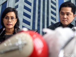Sri Mulyani-Erick Thohir Beberkan Pemilik Harley di Pesawat Garuda
