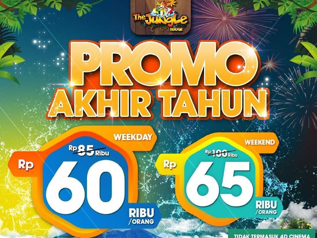 Desember, The Jungle Waterpark Tebar Promo Tiket Desember, The Jungle Waterpark Tebar Promo Tiket