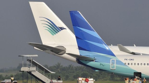 Ilustrasi Garuda Indonesia.