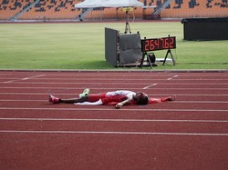 Maraton Putra Indonesia Sumbang Emas Pertama Hari Ini