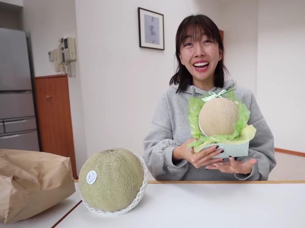 YouTuber Ini Ungkap Keistimewaan Melon Rp 1,5 Juta vs Rp 277 Ribu