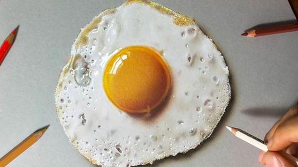 Seniman Italia Ini Lukis 10 Makanan hingga Tampilannya Super Nyata!