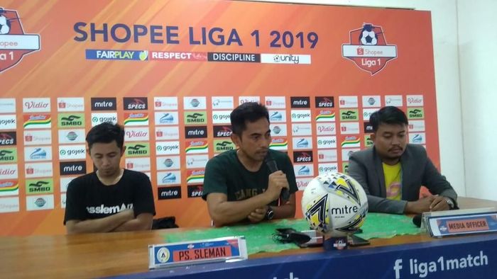PSS Sleman tidak akan lengah sekalipun Persib Bandung sedang tersendat. (Foto: Usman Hadi) PSS Sleman tidak akan lengah sekalipun Persib Bandung sedang tersendat. (Foto: Usman Hadi)
