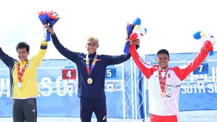 Emas Sea Games Taufik Untuk Pulangkan Ayah Dan Warga Cimanggu Yang Mengasuhnya