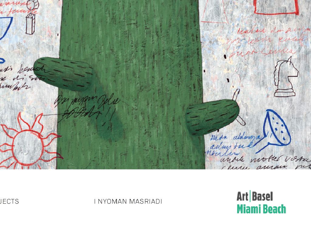 I Nyoman Masriadi Mejeng Karya di Art Basel Miami 2019 I Nyoman Masriadi Mejeng Karya di Art Basel Miami 2019