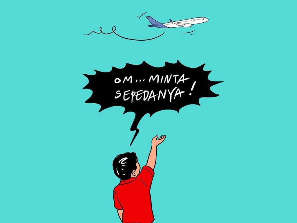 Om... Minta Sepedanya, Sindiran Hari Prast soal Heboh Sepeda di Pesawat Om... Minta Sepedanya, Sindiran Hari Prast soal Heboh Sepeda di Pesawat