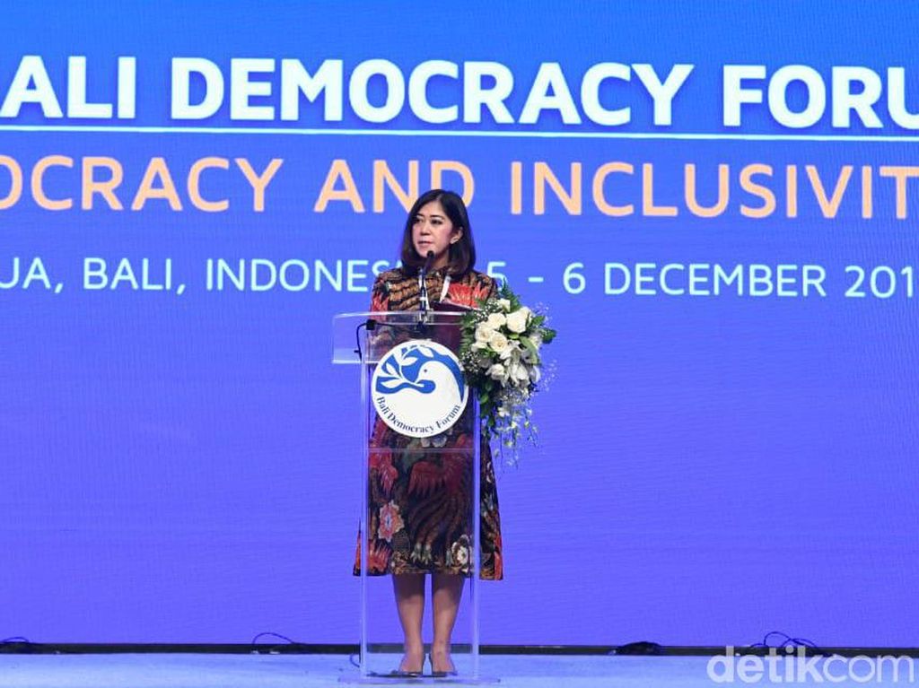 Tutup Bali Democracy Forum, Meutya Hafid Bicara Perempuan Jaga Demokrasi Tutup Bali Democracy Forum, Meutya Hafid Bicara Perempuan Jaga Demokrasi